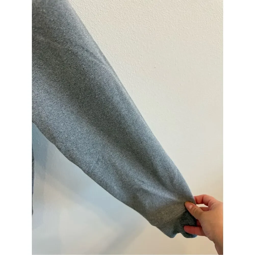 Patagonia Uprisal Gray Crewneck with Mountain Bear Logo Men XL Gorpcore Outdoors